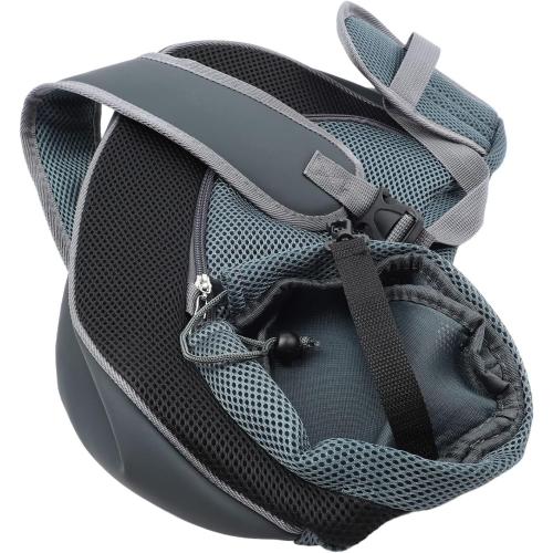 Pet Sling, Pet Dog Sling Carrier Adjustable Dog Satchel Carrier Bag Pet Single Shoulder Bag, Suitable for Puppy, Small Dogs, and Cats for Outdoor Travel (Black)