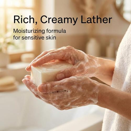 ZenseMe 5.5 LBS Goats Milk Soap Base - Melt and Pour Supplies Kit for Soap Making - SLS/SLES & PEG free - Gentle & Foamy - Make Your Own Bulk For Adult Soapmaker - Easy to Cut