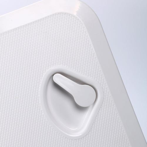 Amarine Made Boat Hatch 24 X 14, 180 Degree Lid Hinge Boat Deck Hatch, Marine Hatch with Non Slip Surface, Durable Construction Boat Access Hatch & Lid, Weatherproof and Easy to Install