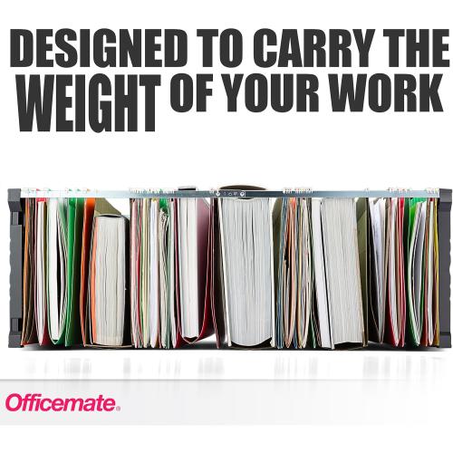 Officemate Plastic Hanging File Folder Frame, 18 Inch, Letter and Legal Size. 1 Set (91961)