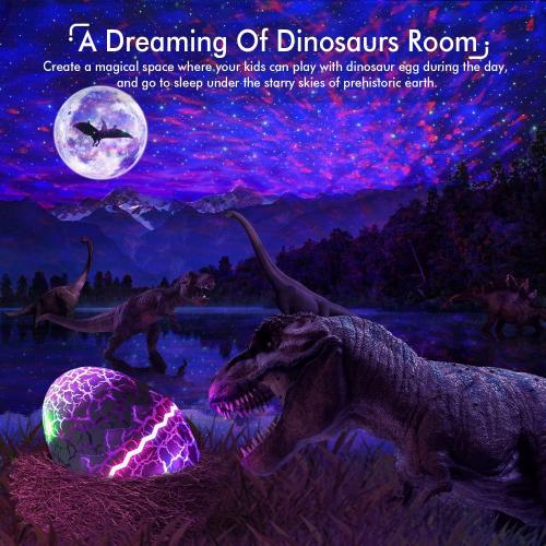 White Rossetta Star Projector, Galaxy Projector LED Lights for Bedroom, App Control Projector with Bluetooth Speaker and White Noise, Night Light for Kids Adults, Christmas, Party, Ceiling, Room Decor
