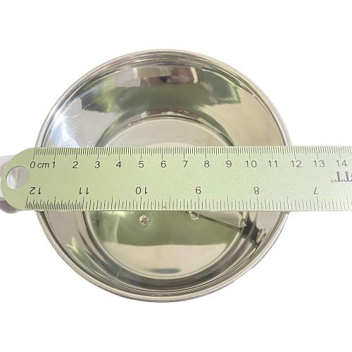 Preethi MGA-504 Stainless Steel Genie Jar for Eco Twin, Plus/Chef Pro and Blue Leaf, 0.5-Liter, Silver