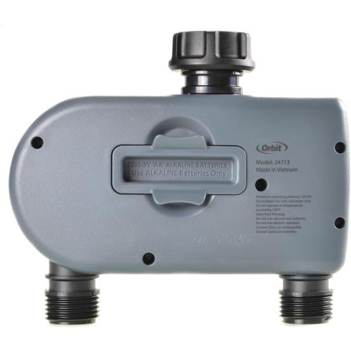 Orbit Digital Hose Sprinkler Irrigation Timer for Vacation Lawn, Plant, and Garden Watering (2 Valve) no test