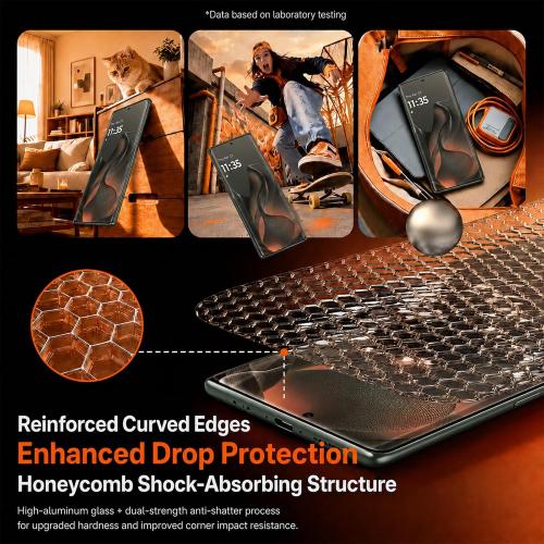 2 Pack for Motorola Edge 2025 Screen Protector Soft Ceramic Film