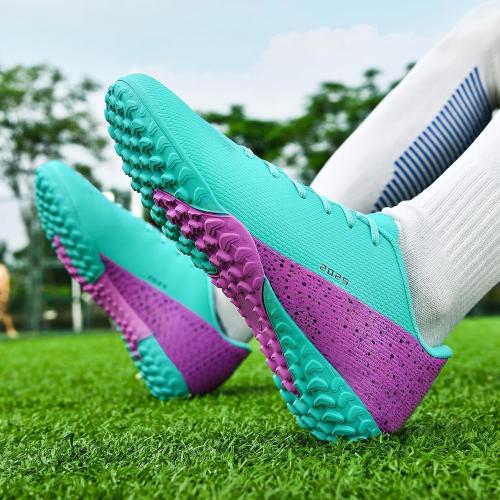 Size/S Mens Soccer Cleats Womens Indoor Soccer Shoes Wide Baseball Turf Shoes Adult Youth Rugby Shoes Big Boys Small Spikes AG TF Football Boots