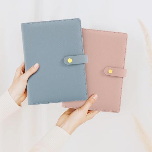 Aesthetic A5 Binder with 6 Golden Rings - Refillable & Sturdy Planner w Pockets Keeps You Perfectly Organized - Mini Notebook with Magnetic Closure Works Great as Photocard Binder for All Your Cards