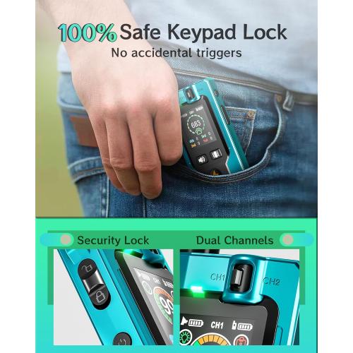 Dog Shock Collar for 2 Dogs 4200FT: Innovative Step Counter & Smart Color Screen Dog Training Collar with Remote 5 Modes, IP67 Waterproof Rechargeable Ecollars for Large Medium Small Dogs
