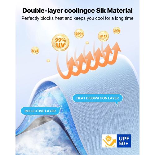 [2026 Upgrade] Nmoiss Windshield Sun Shade Umbrella for Car - [Vinyl Coating Heat Shield] Protect Car from Sun Rays & Heat Damage Keep Cool and Protect Interior Large (61 L x 35 W)