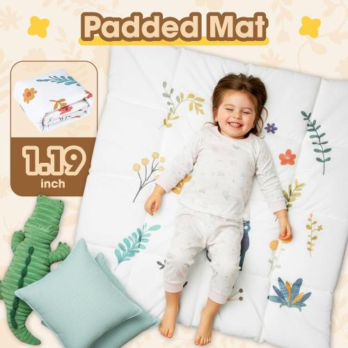 Teepee Tent for Kids with Colorful Flag, Kids Play Tent Indoor with Thicked Mat & Dream Catcher, Toddler Tent with Storage Pockets and Mesh Window for Reading Nook and Imaginative Games