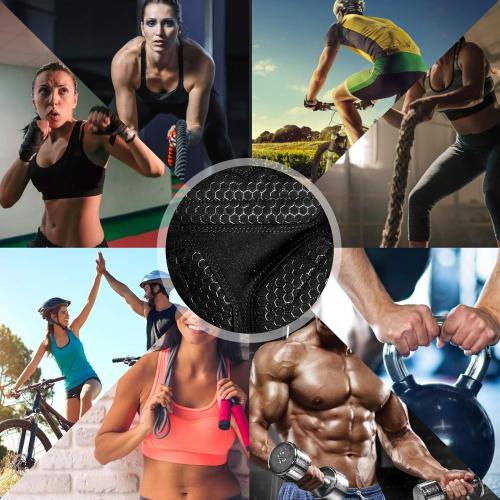 Size L Full Fingers Workout Gloves for Women & Men - Gym Gloves with Extra Grip Foam Padding & Anti-Slip for Fitness, Training & Cycling