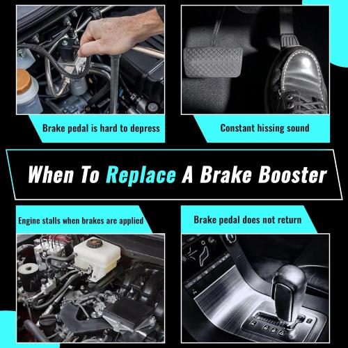 52-7370 Hydro-Boost Power Brake Booster Compatible with 2003-2006 Cadillac Escalade GMC Yukon/Yukon XL 1500/2500 Chevy Tahoe Avalanche/Suburban 1500/2500