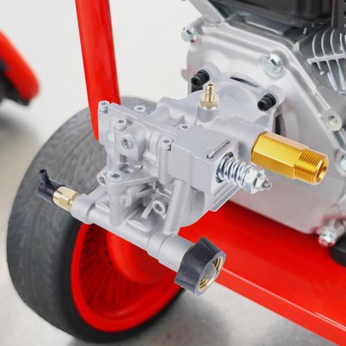 Biswing Pressure Washer Pump, 3/4 Shaft Horizontal Axial Plunger, 3400 PSI Max, 2.5 GPM, Replacement Pumps for Cold Water Gas Power Pressure Washer