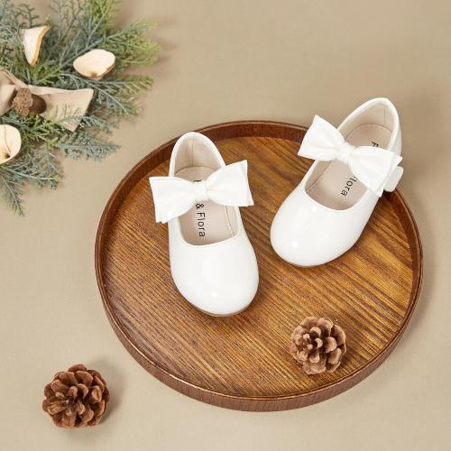 Sizes 12.....Felix & Flora Toddler Flower Girl Dress Shoes - Girl Ballet Flats Party School Shoes Wedding