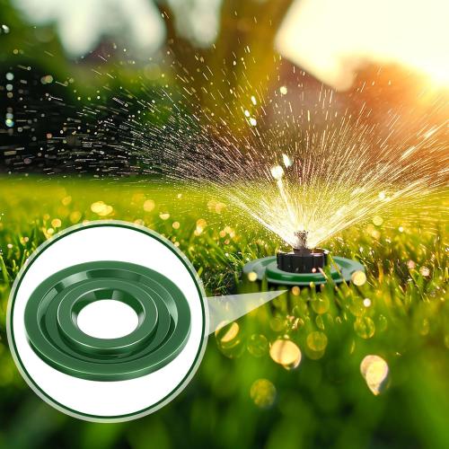 20 Pcs Sprinkler Spray Protector Donut 1.57 ID Plastic Sprinkler Head Protector Lawn Covers for Outside, Prevent Grass from Blocking