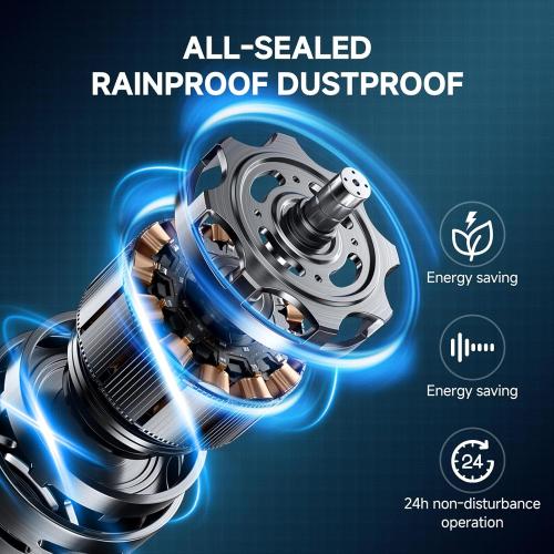 pasapair 8160 CFM 30 High Velocity Outdoor Misting Fan, Standing Fans for Patio Waterproof, Cooling Floor Fan 3-Speed, 360°Rotating, Adjustable Height,4 Casters, Heavy Duty Metal Industrial Fan