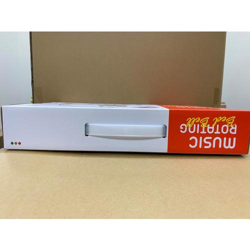 Baby Crib Mobile with Musical, Night Light & Moon Star Projector, Mobile for Crib with Remote Control Timing Function, 360° Rotation Crib Toys for Newborn Infant Boys and Girls(Pink)