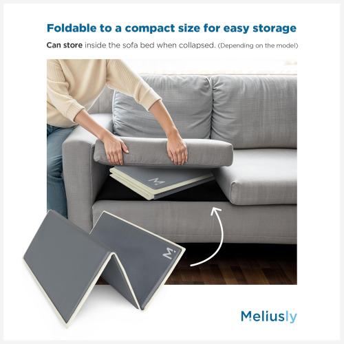 Meliusly Flex Sleeper Sofa Support Board (60x48 - Queen Size) Extra Comfort Sofa Bed Support, Pull Out Couch Mattress Board, Sleeper Bar Shield, SleeperSaver
