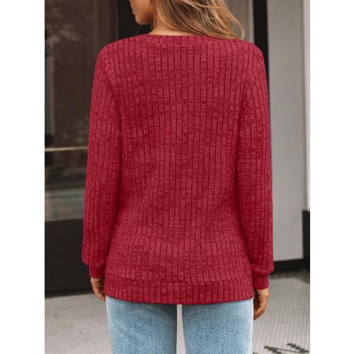 Size L ....AUTOMET Womens V Neck Long Sleeve Shirt Fall Fashion Tops Tunic Dressy Casual Sweater Clothes Cute Trendy Work Outfits 2026
