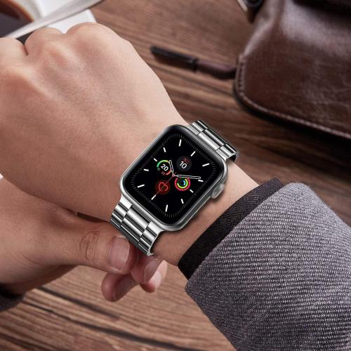 Pack 2 Metal Bands Compatible With Apple Watch Band 38/40/41/42/44/45/46/49mm,Stainless Steel&Milanese Loop Mesh for iWatch Band Series SE3 2 1/ Ultra3 2 1/11 10 9 8 7 6 5 4 3 2 1