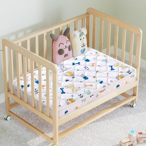 38 x 24 x 4 Mini Crib Mattress - Firm Support and Comfort Premium Foam,Noiseless and Odorless,Hypoallergenic Mini Crib Mattress,Fits Mini and Portable Cribs,Dual Sided with Soft Breathable Fabric