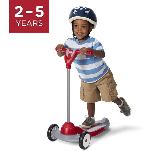Radio Flyer, My First Scooter for ages 2-5, Toddler Scooters with three wheels and wide deck for stability (Amazon Exclusive)