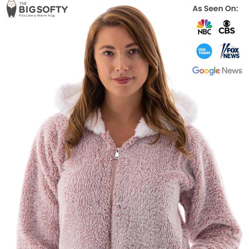 Size M ..., Softy - kids  Onesie Pajamas for Women, Teddy Fleece Womens Onesie Pajamas, Fuzzy Pajama Onesies for Women, Teens PJs