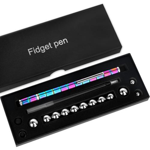 Magnet Fidget Pen Toys Fidget Toys Magnetic Pen Funny Pens Gifts for Teen Boys Teen Girls Gifts for Kids (Multicolor)