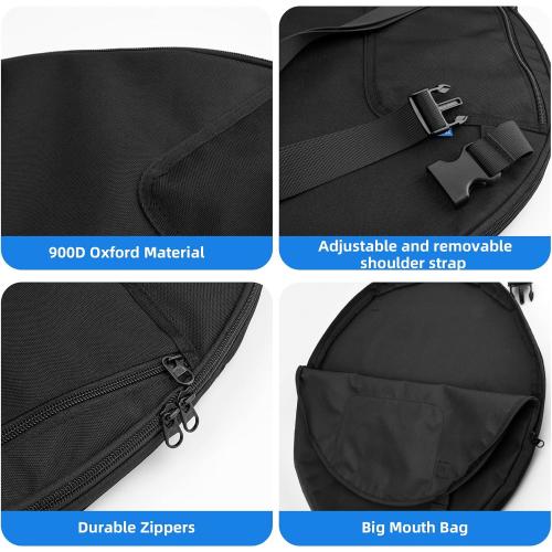 Xxerciz Carry Bag for Pop Up Privacy Shower Tent, Lightweight Replacement Bag with Shoulder Strap Compatible with Portable Toilet, Travel Storage Cover for Camping Beach (Only Bag)