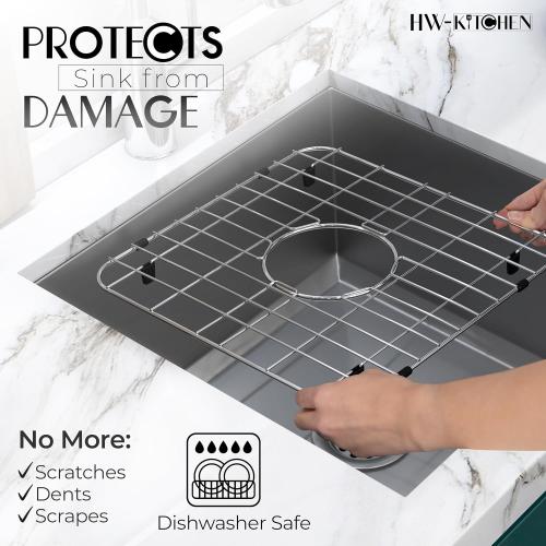 28 x 15 Sink Protector - Stainless Steel Rack - Drying Rack - Kitchen Sink Protector - Farm Sink Rack