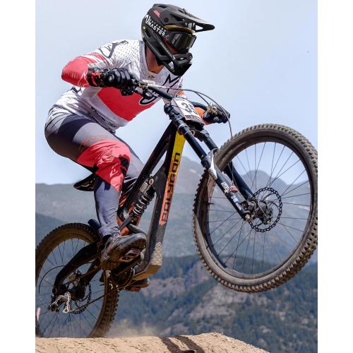 Size small OutdoorMaster MIPS Full Face Mountain Bike Helmet for Men & Women - Two Removable Chin Pad, Ventilation Lightweight - Racing Downhill DH BMX MTB Helmet