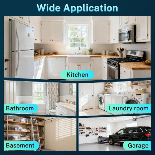 HG Power 6 Inch Hooded Wall Vent with Screen and Damper, Galvanized Steel Exhaust Vent, Exterior Dryer Vent Cover for Kitchen Range Hood Air Ventilation, Bathroom Exhaust Fan, White