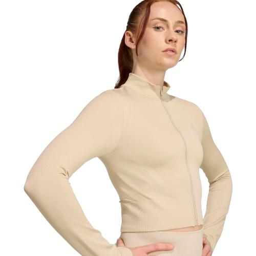 adidas womens Essentials Full-zip Knit Workout Jacket