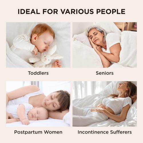 Bedsure California King Mattress Protector Waterproof - Quilted Fitted Cal King Mattress Pad Topper with 8-21 Inches Deep Pocket, Soft Bed Cover Padded, Machine Washable, White,72x84 Inches