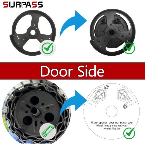 Auto Garage Roller Door Opener, About 50 decibels of Silent roll Door Opener, DC Power Garage Door Opener