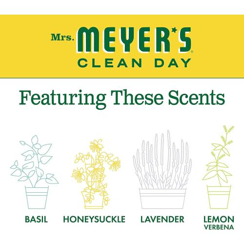 MRS. MEYER'S CLEAN DAY All-Purpose Cleaner Spray, Honeysuckle (16 Fl Oz (Pack of 3))