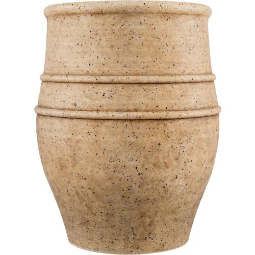 Everleaf Aria Planter Pot Small, Lightweight Modern Decorative Pot for Faux Trees & Indoor Plants, Ultra-Light Matte Finish Planter for Living Room Decor Color Dune