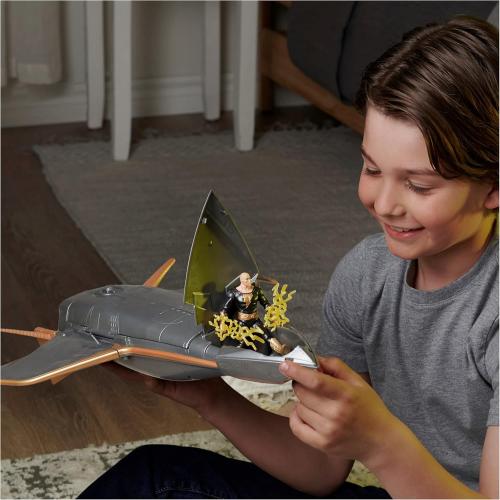 DC Comics, Hawk Cruiser Patrol, , Over 16-inch Wide, First Edition, Super Hero Kids Toys for Boys and Girls Aged 4 and Up