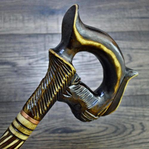 Canes Walking Sticks Wood Reeds Wooden Hand-Carved Carving Handmade Cane Stick Accessories