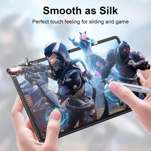 2 Pack for Samsung Galaxy Tab S10 Lite / S10 FE / S9 FE 10.9” / Galaxy Tab S9 11” Matte Glass Screen Protector (Not Privacy) Anti Glare Anti Fingerprint Tempered Glass with Alignment Frame