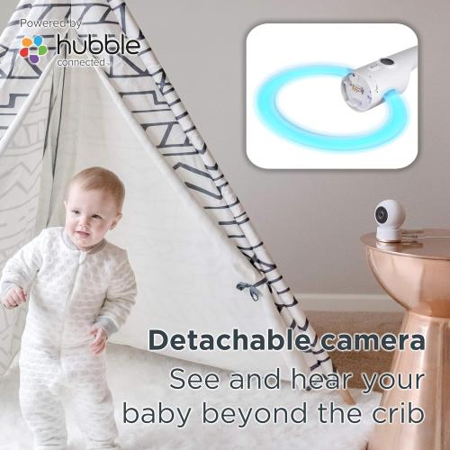 Motorola Halo  Video Baby Monitor – Two Infant Wi-Fi Cameras with Overhead Crib Mount - 4.3-Inch Color Screen with Infrared Night Vision (Renewed)