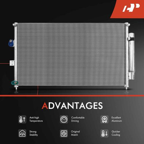 A-Premium Air Conditioning A/C Condenser