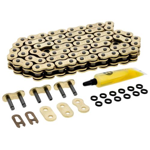 NICHE Gold 520 X-Ring Chain 76 Links with Connecting Master Link