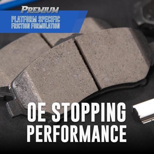 Bendix Premium SBC2037 Ceramic Rear Brake Pads for Honda CR-V 2024-2017