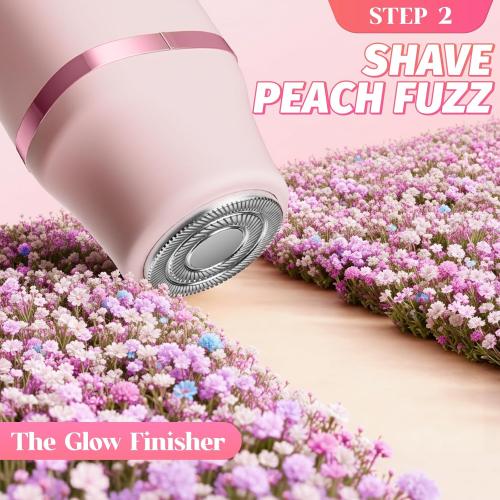 Bikini Trimmer for Women, IPX7 Waterproof, Painless Rechargeable Electric Razor Remover, 2-in-1 Facial & Pubic Hair Removal for Sensitive Skin, Portable Travel Size, Women’s Gift, Pink
