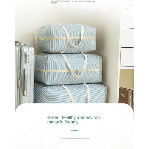 Storage Bag, Portable Quilt Storage Bag, Multiple Styles BlueLarge[21.7 * 15 * 9.8inches]