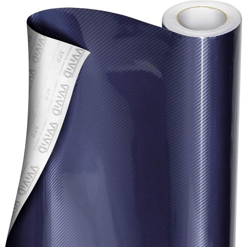 VViViD Epoxy 5D Carbon Dark Blue Vinyl Wrap (3ft x 5ft)
