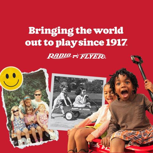 Radio Flyer My 1st Scooter, Red, For Kids 2-5 Years Old, Extra Wide Base for Balance, 2 Front Wheels for Added Stability, Easy to Use Foot Brake, 3 Wheel Scooter for Kids, (Amazon Exclusive)