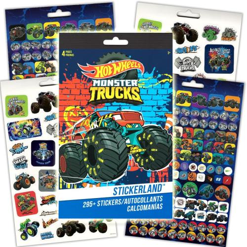 Hot Wheels Coloring Book Set for Kids Bundle with Hot Wheels Car Activity Books, Sticker Pads, Hot Wheels Hot Rod Imagine Ink Coloring and More