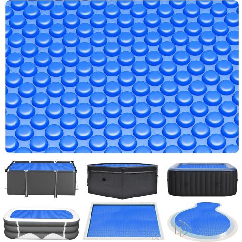 Solar pool cover measure 144*288in dimensions 32.68*22.44*11.02 thickness 16mil color blue