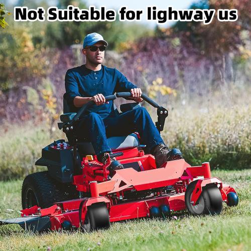 13x6.50-6 Lawn Mower Tires Flat Free, Zero Turn Mower Front Tires for Residential and Commercial, 13x6.5-6 Flat Free Tire and Wheel, 3/4 & 5/8 Bearing, 3.25-7.65 Center Hub, 2Pack Gray